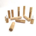 5–10ml Bamboo Perfume Roller Bottle – Refillable Oil & Aromatherapy Container
