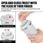 380/510ML Leak-Proof Stainless Steel Travel Coffee Thermos Mug