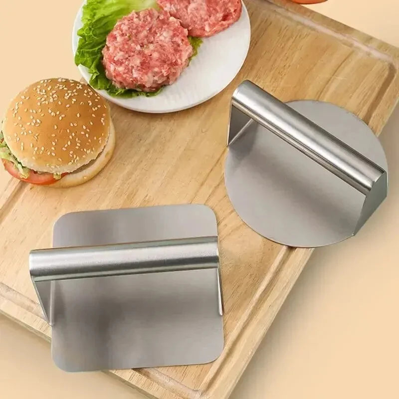 Stainless Steel Hamburger Press / Meat Patty Maker