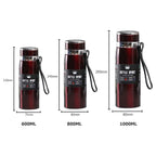 1000ml Stainless Steel Vacuum Flask – Insulated Thermal Water Bottle