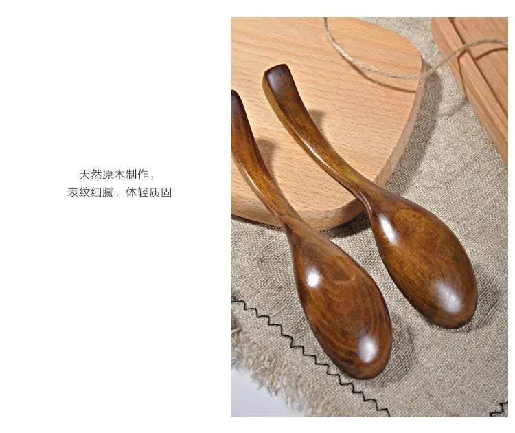 Natural Bamboo Spoon & Fork – Eco-Friendly Kitchen Utensils