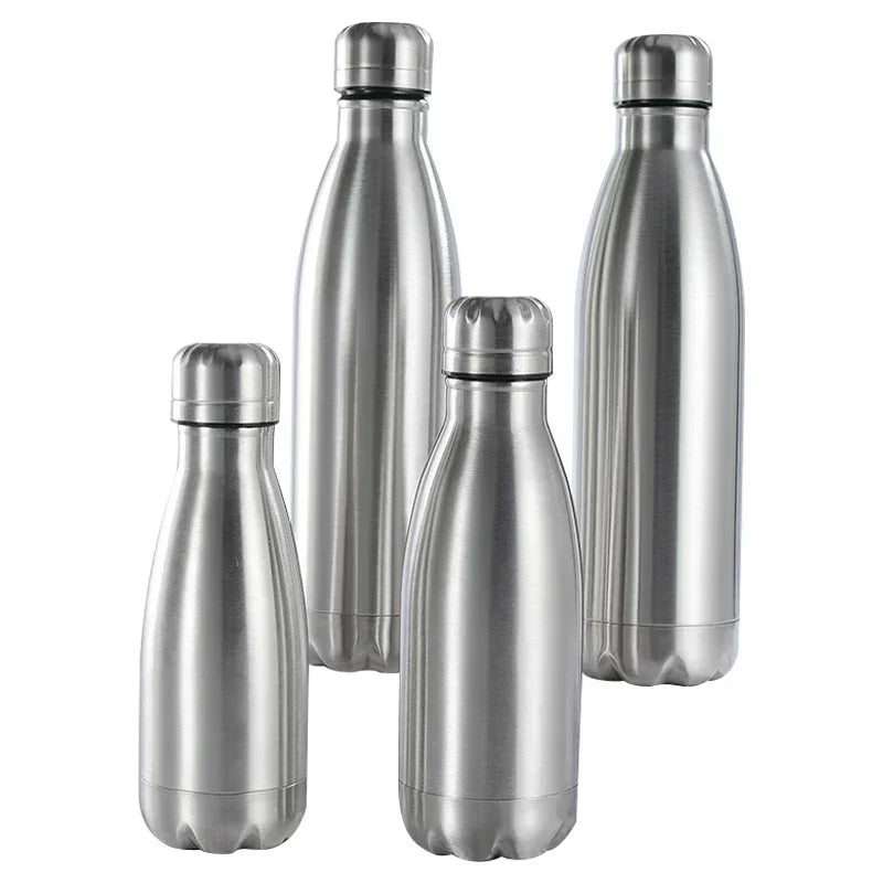 0.75/1L Stainless Steel Outdoor Water Bottle – Leakproof Camping & Hiking Canteen