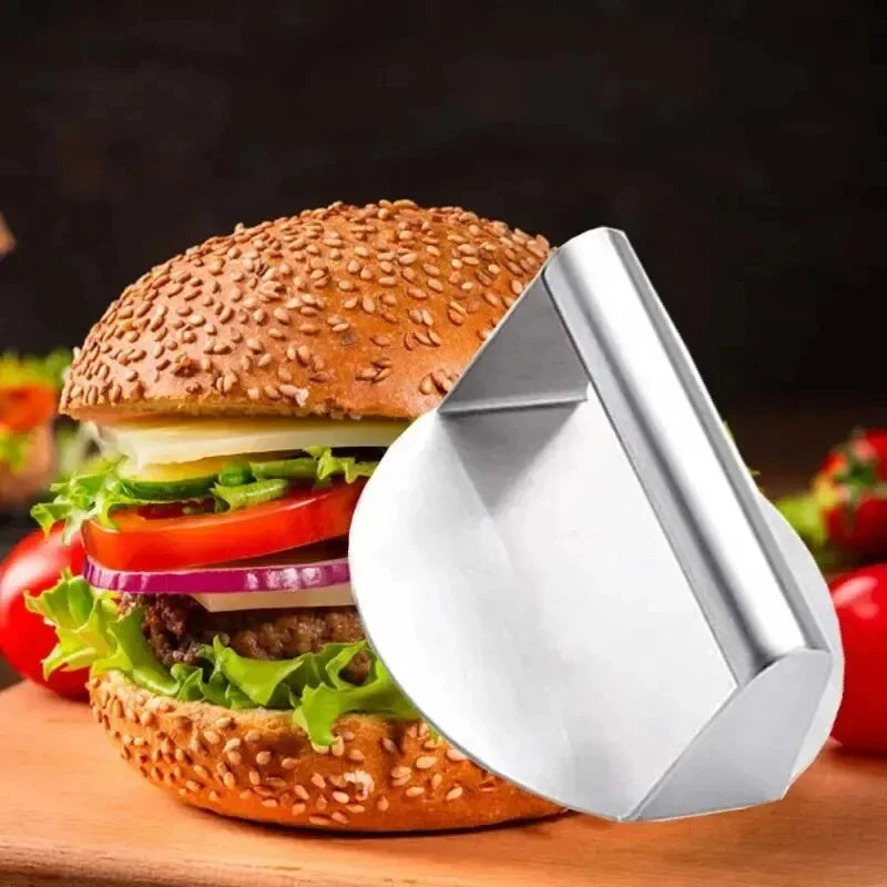 Stainless Steel Hamburger Press / Meat Patty Maker