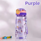 600ml Kids' Leakproof Water Bottle (Dinosaur)