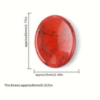 Natural Amethyst & Rose Quartz Worry Stone (Meditation & Relaxation)