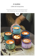 Reactive Glaze Ceramic Espresso & Tea Mug (170ml)