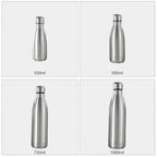 0.75/1L Stainless Steel Outdoor Water Bottle – Leakproof Camping & Hiking Canteen