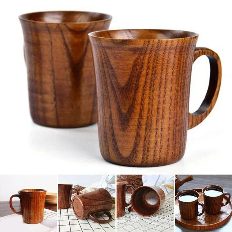 Handmade Wooden Mug (400ML)
