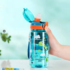 600ml Kids' Leakproof Water Bottle (Dinosaur)