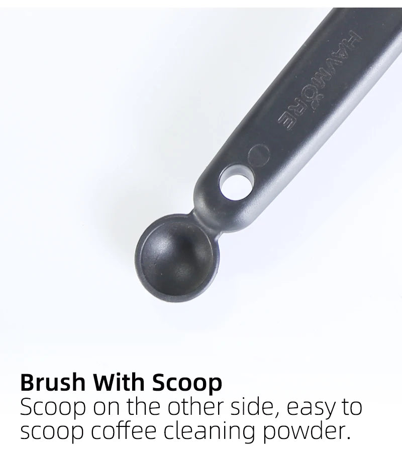 Removable Group Head Cleaning Brush.