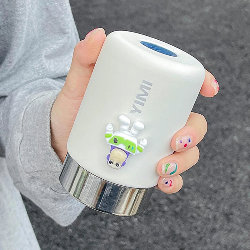 Mini Stainless Steel Insulated Cup – Portable Coffee Mug for Girls