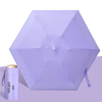 UPF50+ Mini Pocket Umbrella – Portable UV & Rain Protection