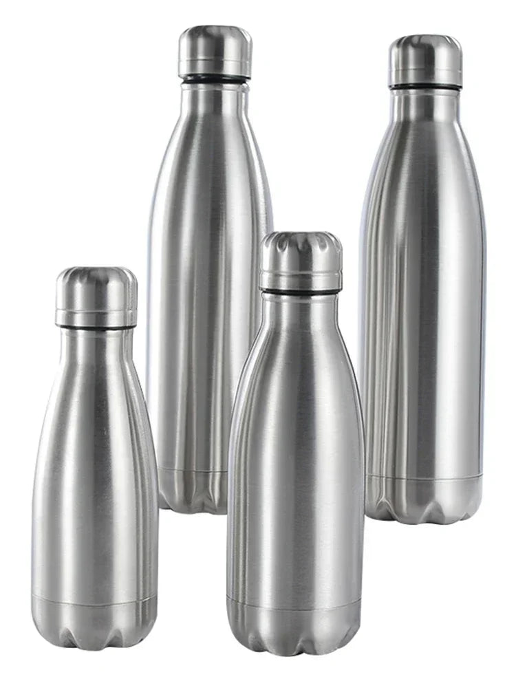 0.75/1L Stainless Steel Outdoor Water Bottle – Leakproof Camping & Hiking Canteen