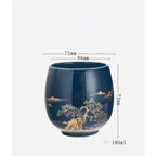 Jilan Ceramic Master Teacup (Japanese-Style, 180ml)