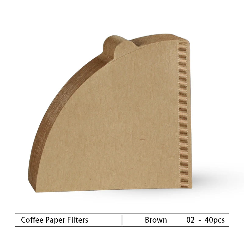 Natural 02 Cone Coffee Filters (2-4 Cup)