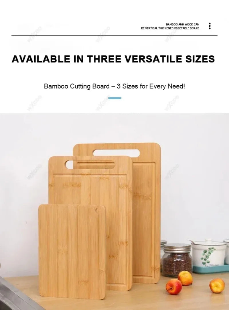 Dual-Sided Stainless Steel & Bamboo Cutting Board