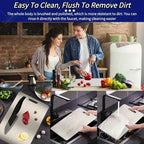 Dual-Sided Stainless Steel & Bamboo Cutting Board