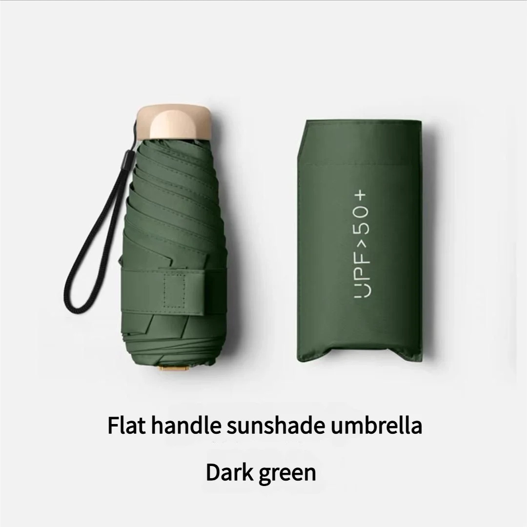 Mini Folding Umbrella – Pocket-Sized UV & Rain Protection