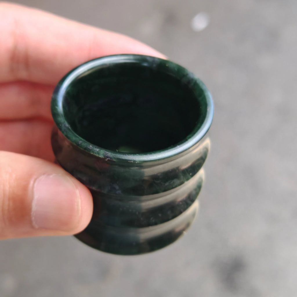 Natural Jade & Stone Master Teacups