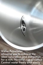 304 Stainless Steel 600ml Gooseneck Pour-Over Kettle