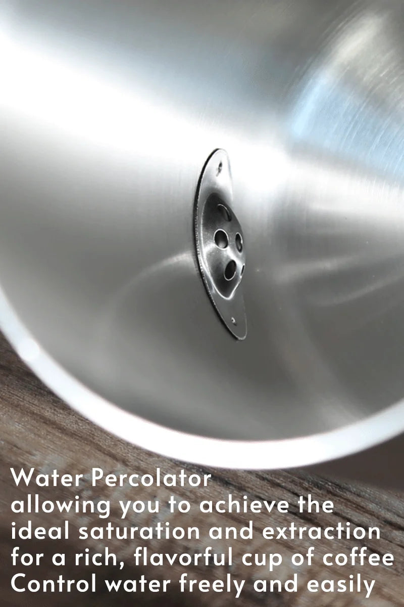 304 Stainless Steel 600ml Gooseneck Pour-Over Kettle