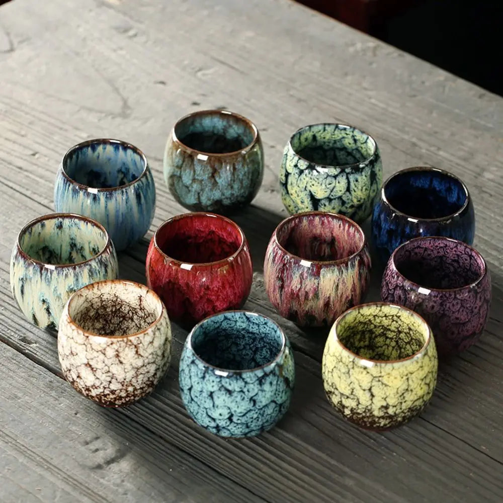 Kiln-Transformed Ceramic Master Teacup