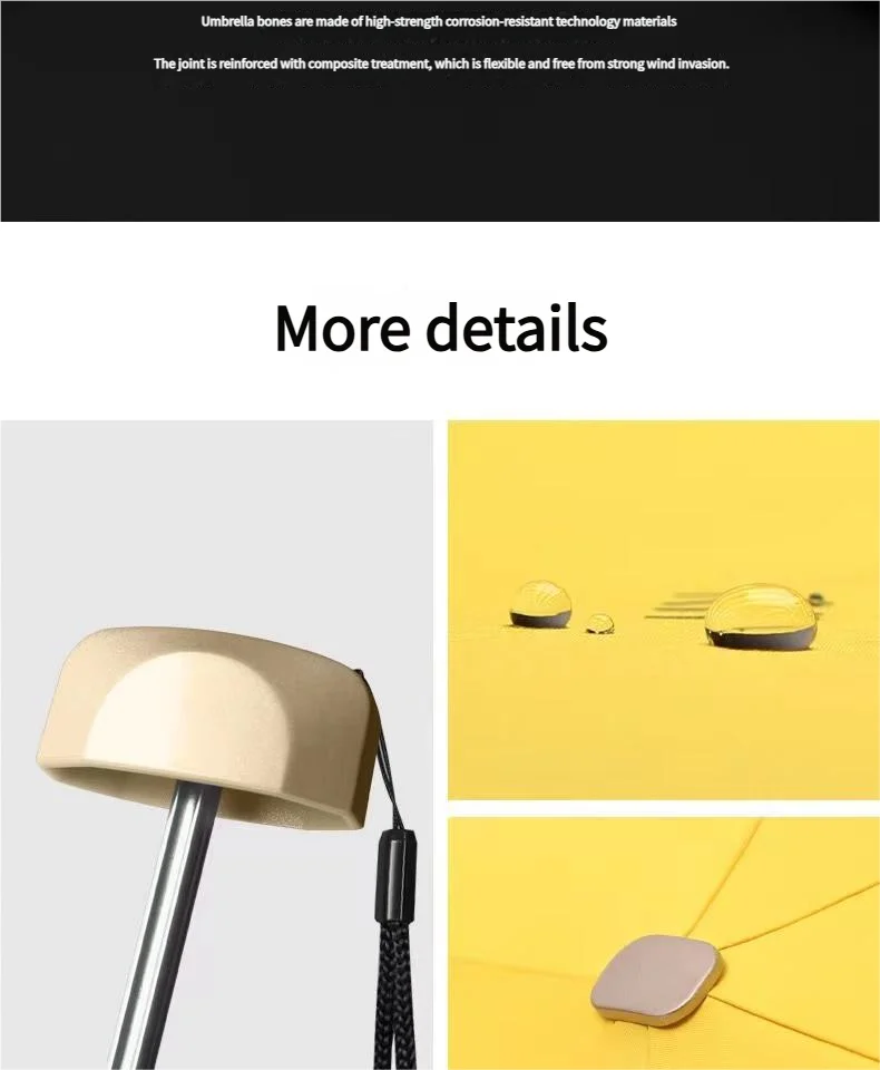 Mini Folding Umbrella – Pocket-Sized UV & Rain Protection