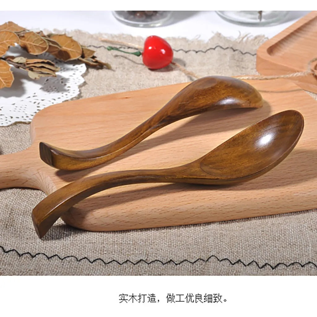 Natural Bamboo Spoon & Fork – Eco-Friendly Kitchen Utensils