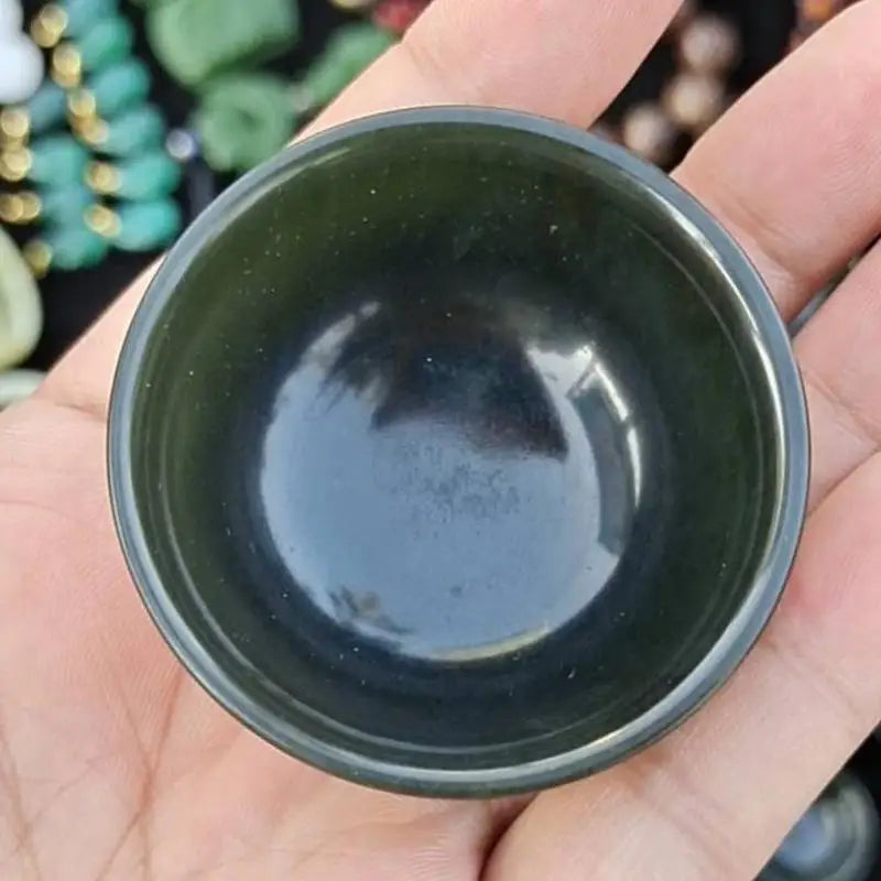 Natural Jade & Stone Master Teacups