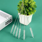 11-Piece Bottle Cleaning Brush Set – Reusable Nylon & Stainless Steel Tools