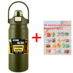 1.5L Stainless Steel Vacuum Thermos – Large Capacity Insulated Bottle