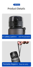 BPA-Free Leakproof Sports Water Bottle – 400/560ml Portable Hydration