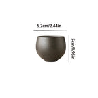 Handmade Stoneware Master Teacup (Japanese Zen Style)