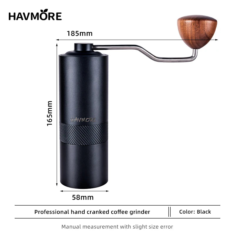 HAVMORE Professional CNC Manual Coffee Grinder