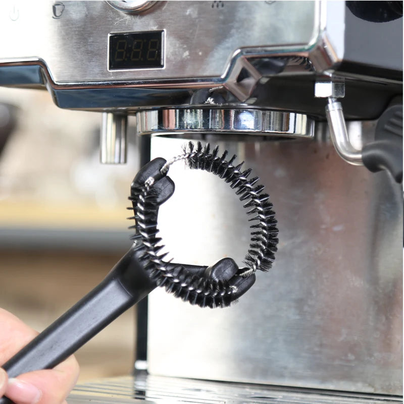 Removable Group Head Cleaning Brush.