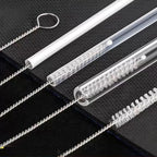 11-Piece Bottle Cleaning Brush Set – Reusable Nylon & Stainless Steel Tools