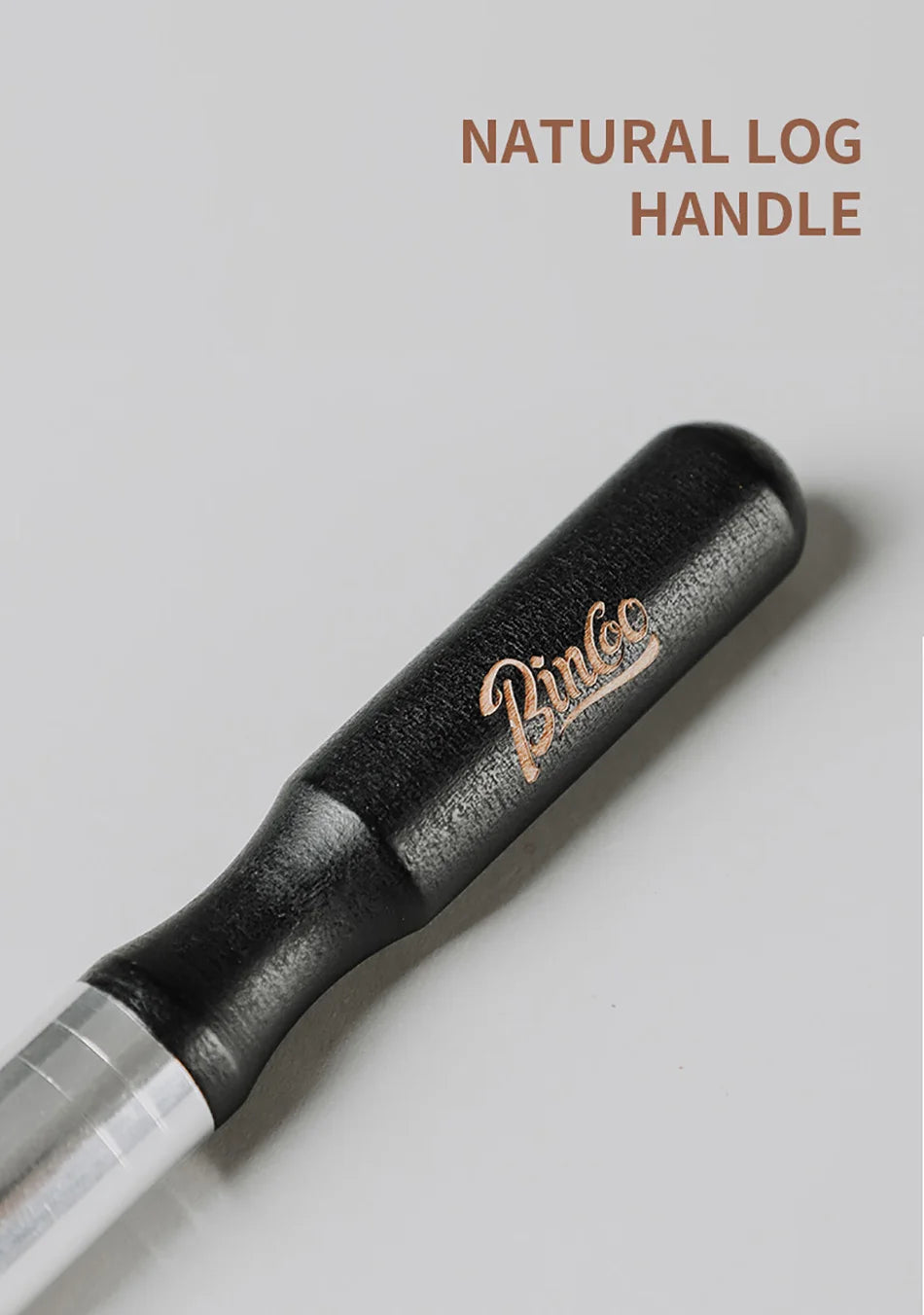 Retro Solid Wood Coffee Grinder Brush.