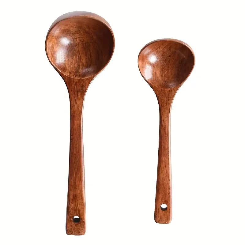 Daily Use Wooden Soup Ladle