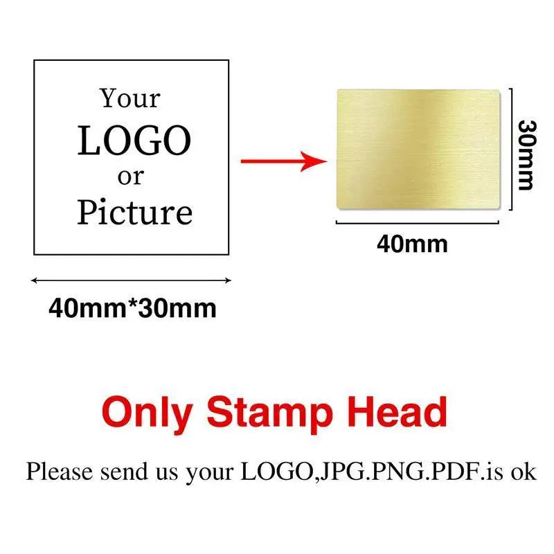 Custom Personalized Logo Metal Stamps
