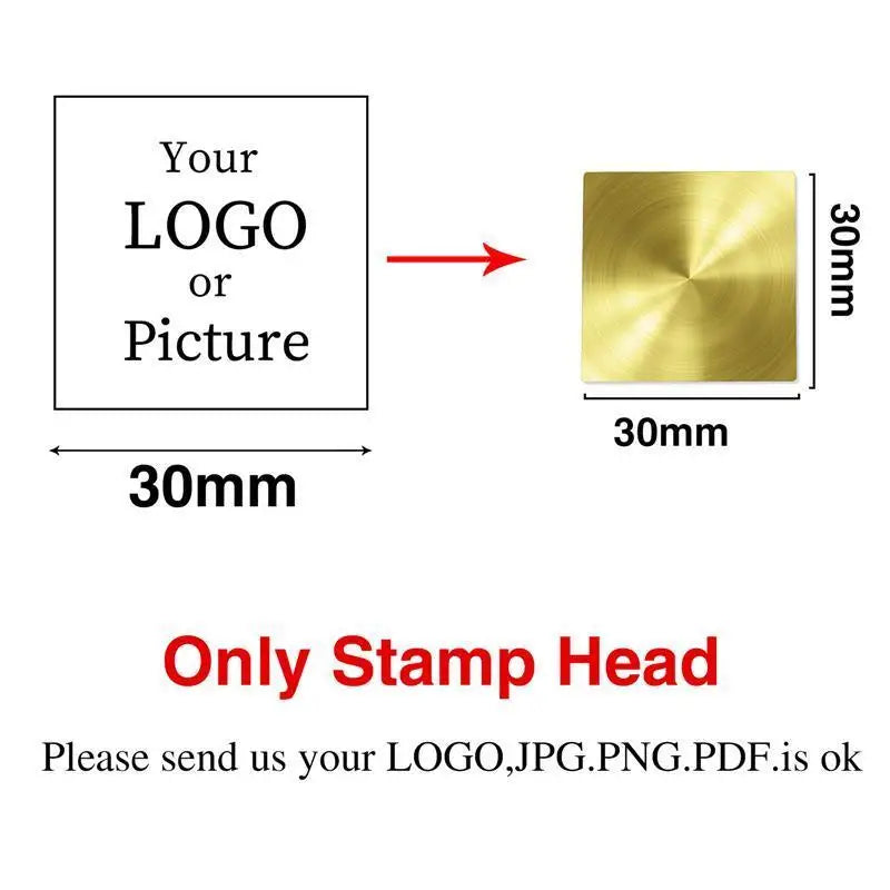 Custom Personalized Logo Metal Stamps