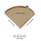 Natural 02 Cone Coffee Filters (2-4 Cup)