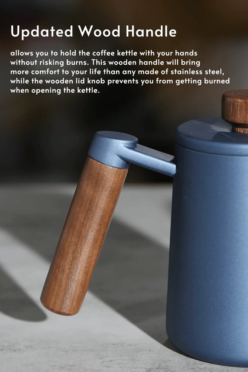 304 Stainless Steel 600ml Gooseneck Pour-Over Kettle