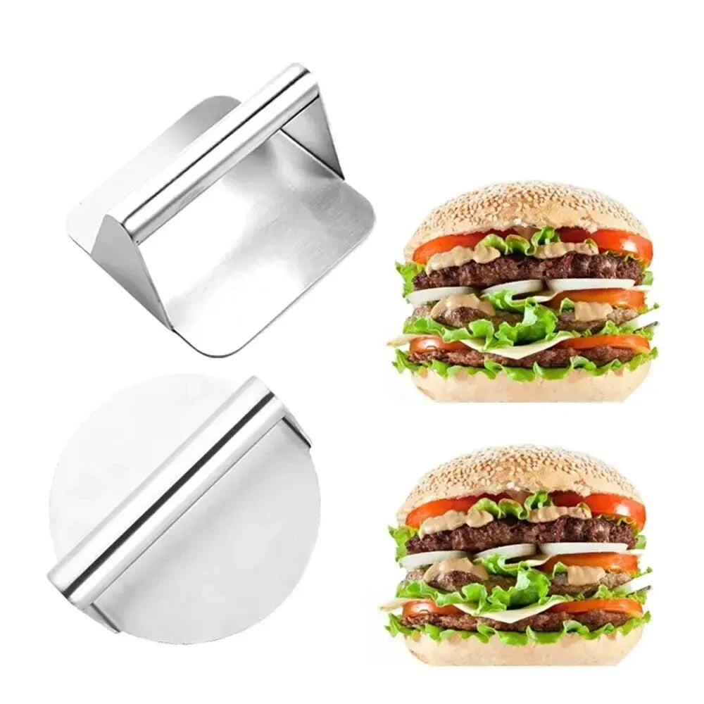Stainless Steel Hamburger Press / Meat Patty Maker