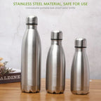 0.75/1L Stainless Steel Outdoor Water Bottle – Leakproof Camping & Hiking Canteen