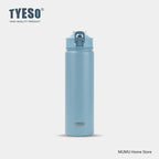 TYESO 600/750ML Stainless Steel Thermos Bottle with Straw – Insulated Sports Mug