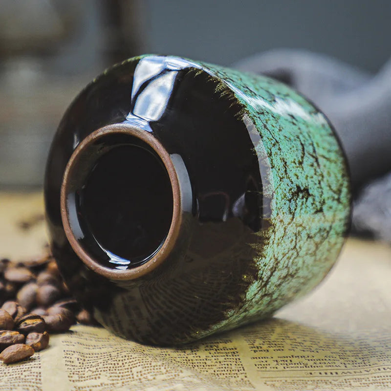 Reactive Glaze Ceramic Espresso & Tea Mug (170ml)