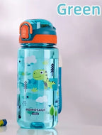 600ml Kids' Leakproof Water Bottle (Dinosaur)