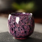 Kiln-Transformed Ceramic Teacup (Japanese Style)