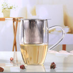 Stainless Steel Tea & Coffee Infuser – Binaural Mesh Strainer