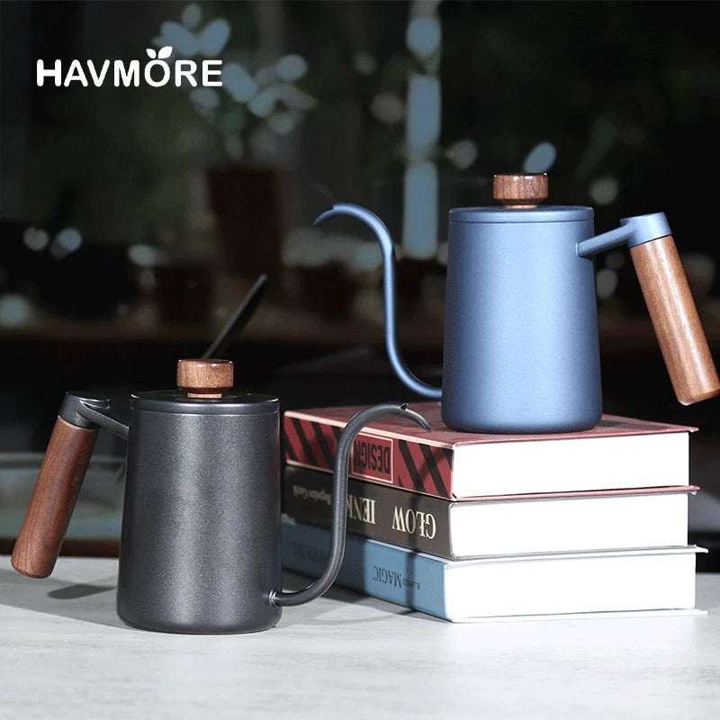 304 Stainless Steel 600ml Gooseneck Pour-Over Kettle